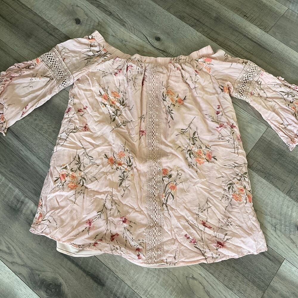 Coco + jaimeson swing style off the shoulder dress size xl